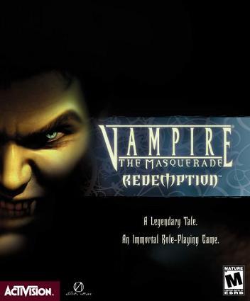 Cover for Vampire: The Masquerade – Redemption.