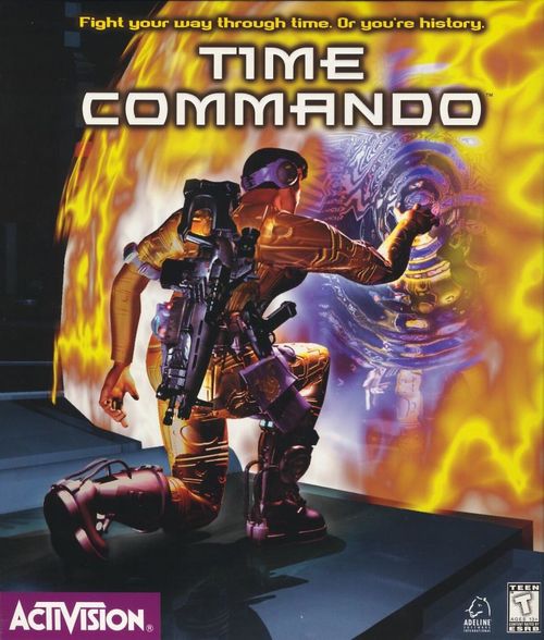 Cover for Time Commando.