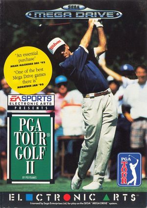 Cover for PGA Tour Golf II.