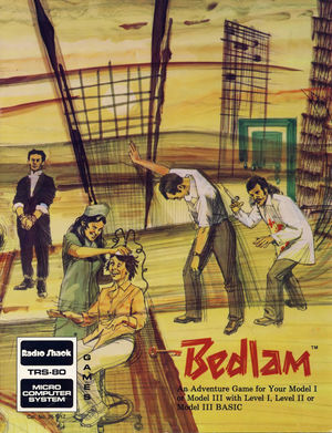 Cover for Bedlam.