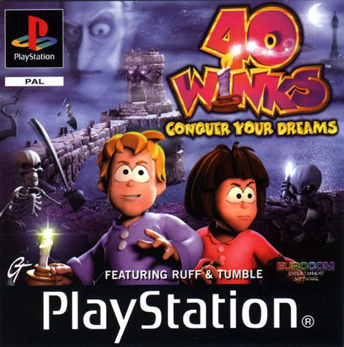 Cover for 40 Winks.