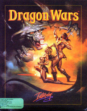 Cover for Dragon Wars.