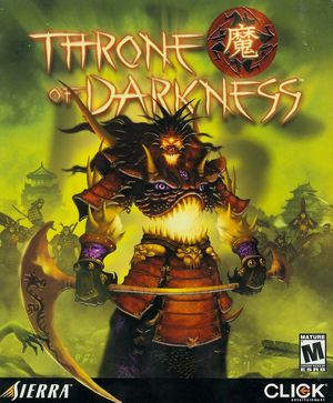 Cover for Throne of Darkness.