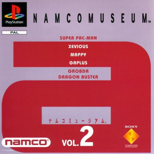 Cover for Namco Museum Vol. 2.