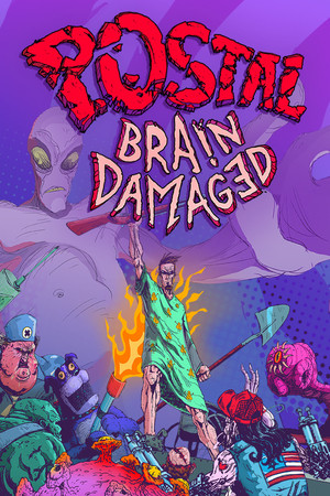 Cover for POSTAL Brain Damaged.