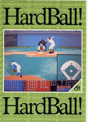 Cover for HardBall!.