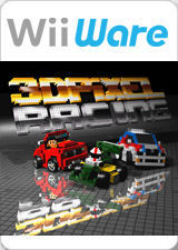 Cover for 3D Pixel Racing.
