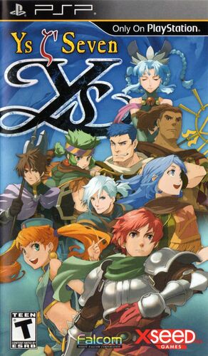 Cover for Ys Seven.