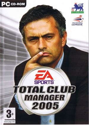 Cover for Total Club Manager 2005.