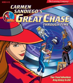 Cover for Carmen Sandiego's Great Chase Through Time.