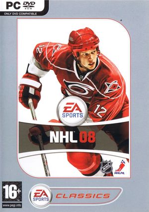 Cover for NHL 08.