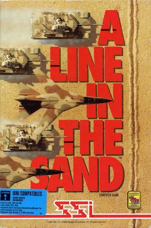 Cover for A Line in the Sand.