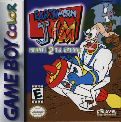 Cover for Earthworm Jim: Menace 2 the Galaxy.