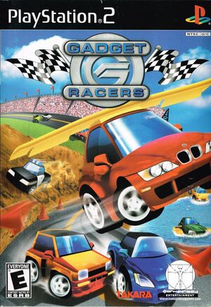 Cover for Gadget Racers.