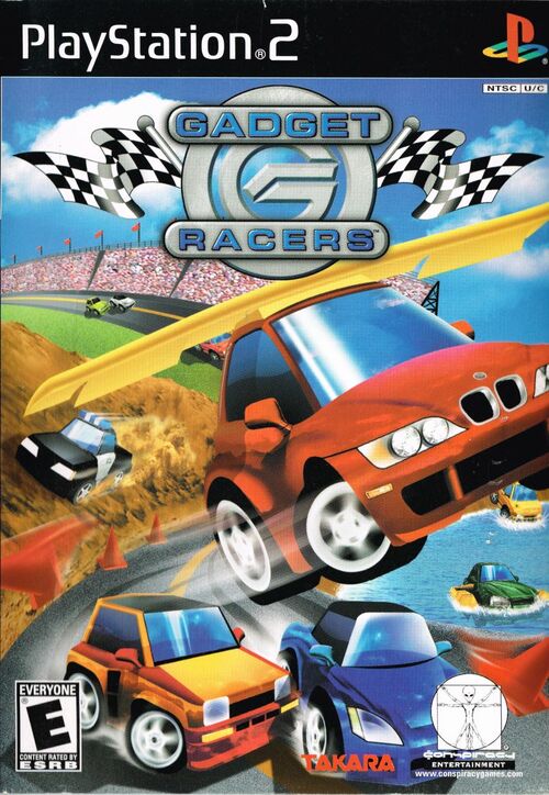 Cover for Gadget Racers.