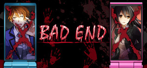 Cover for BAD END.