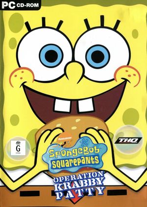Cover for SpongeBob SquarePants: Operation Krabby Patty.