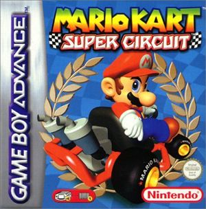 Cover for Mario Kart: Super Circuit.