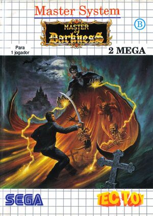Cover for Master of Darkness.