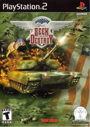 Cover for Seek and Destroy.