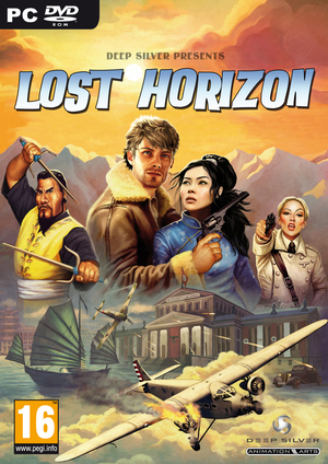 Cover for Lost Horizon.