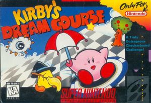 Cover for Kirby's Dream Course.