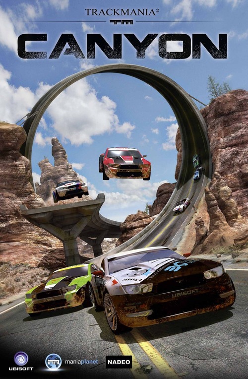 Cover for TrackMania 2: Canyon.