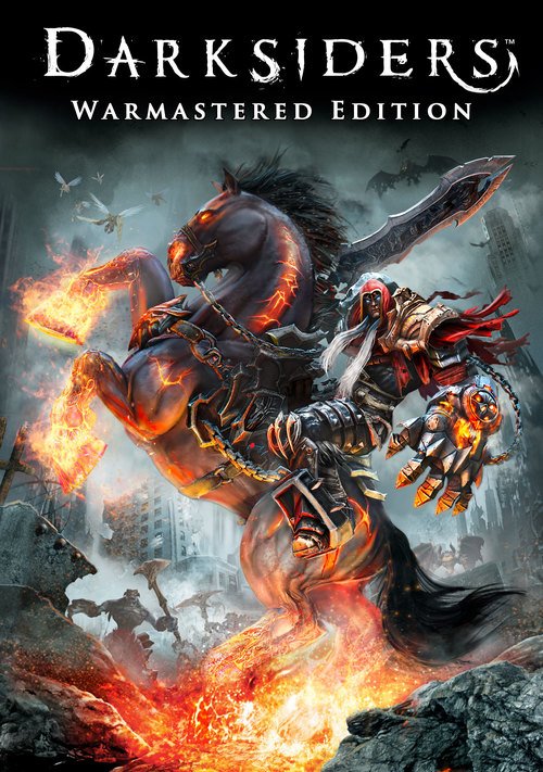 Cover for Darksiders: Warmastered Edition.