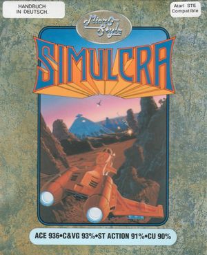 Cover for Simulcra.