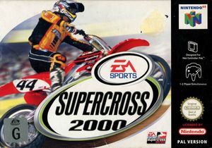Cover for Supercross 2000.