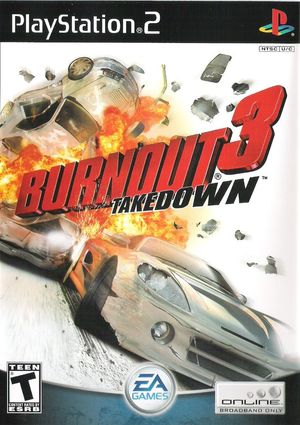 Cover for Burnout 3: Takedown.
