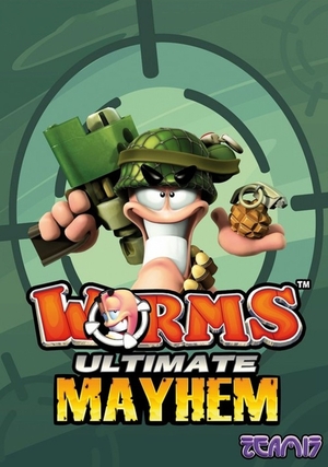 Cover for Worms: Ultimate Mayhem.