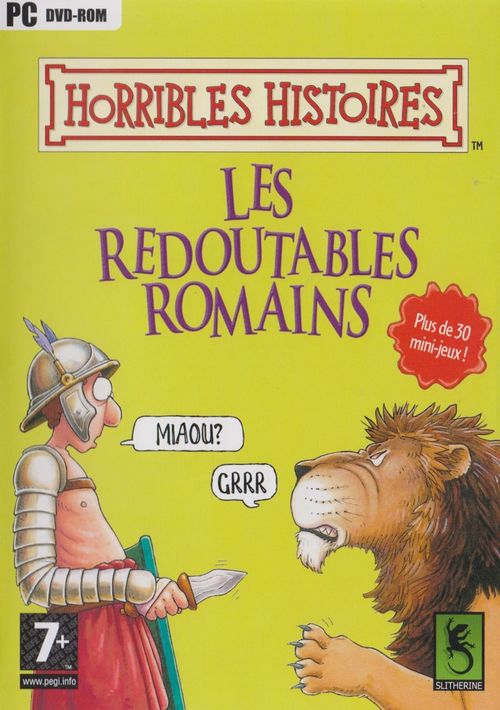 Cover for Horrible Histories: Ruthless Romans.