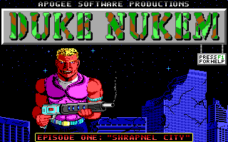 Cover for Duke Nukem.