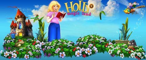 Cover for Holly 2: Magic Land.
