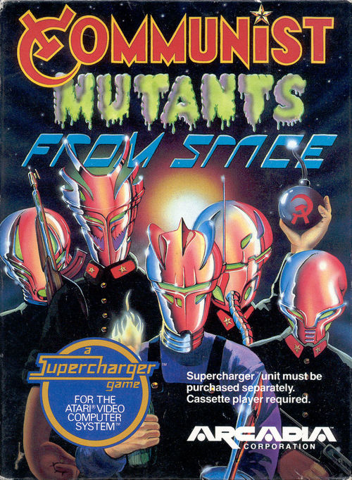 Cover for Communist Mutants from Space.