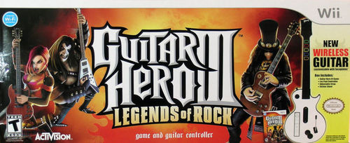 Cover for Guitar Hero III: Legends of Rock.