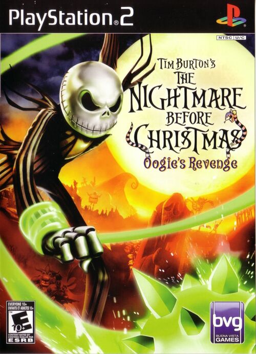 Cover for The Nightmare Before Christmas: Oogie's Revenge.