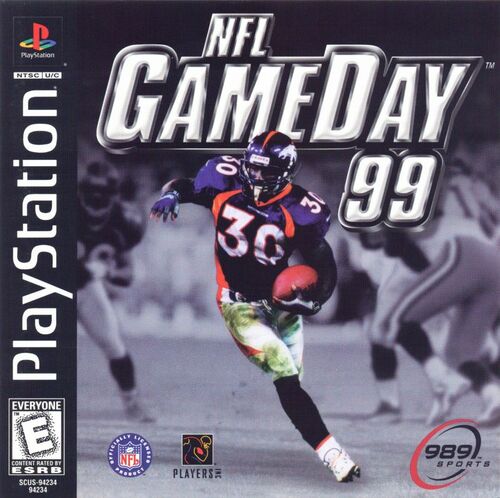 Cover for NFL GameDay 99.