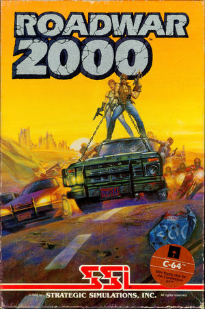 Cover for Roadwar 2000.