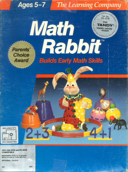 Cover for Math Rabbit.