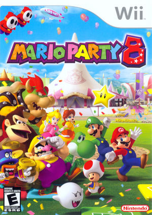 Cover for Mario Party 8.
