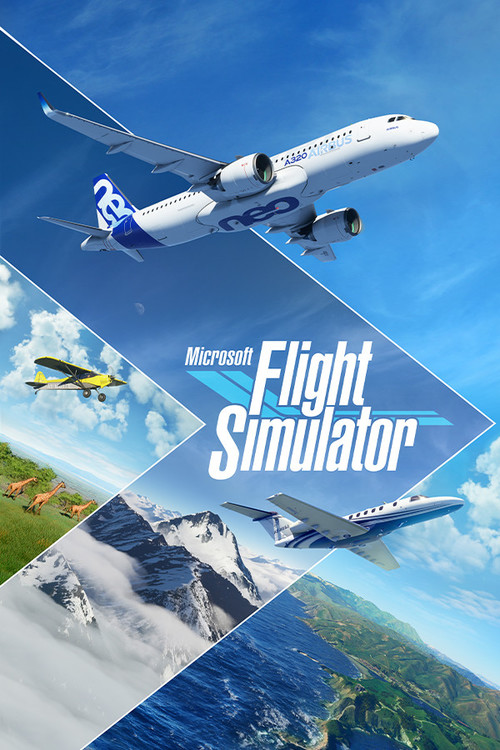 Cover for Microsoft Flight Simulator.