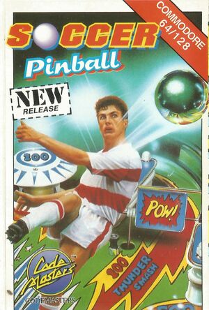 Cover for Soccer Pinball.