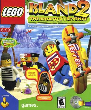 Cover for Lego Island 2 The Brickster's Revenge.