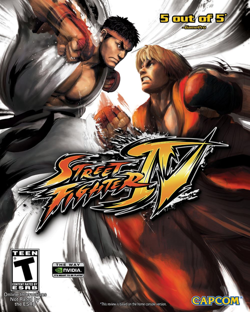 Cover for Street Fighter IV.