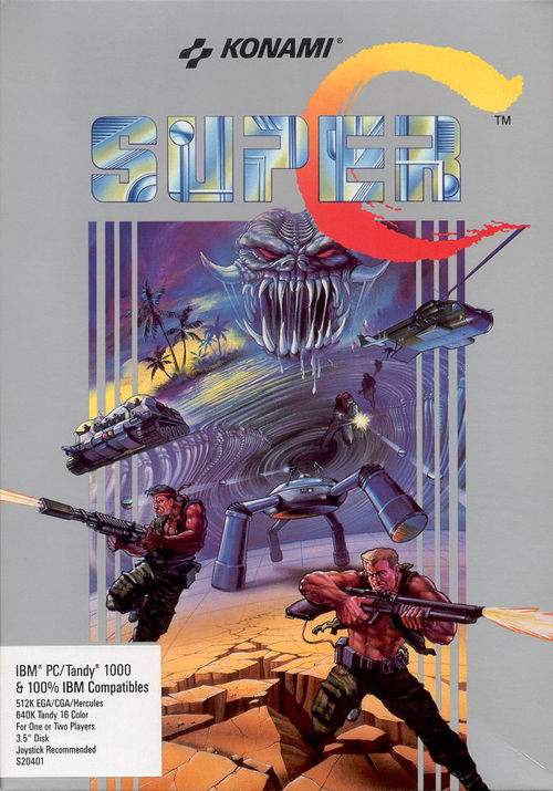 Cover for Super Contra.