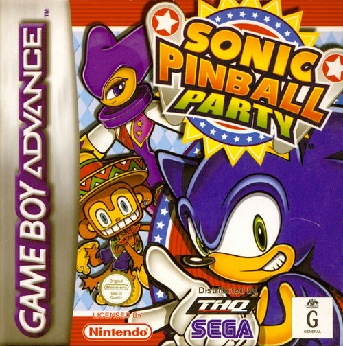 Cover for Sonic Pinball Party.