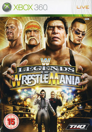 Cover for WWE Legends of WrestleMania.