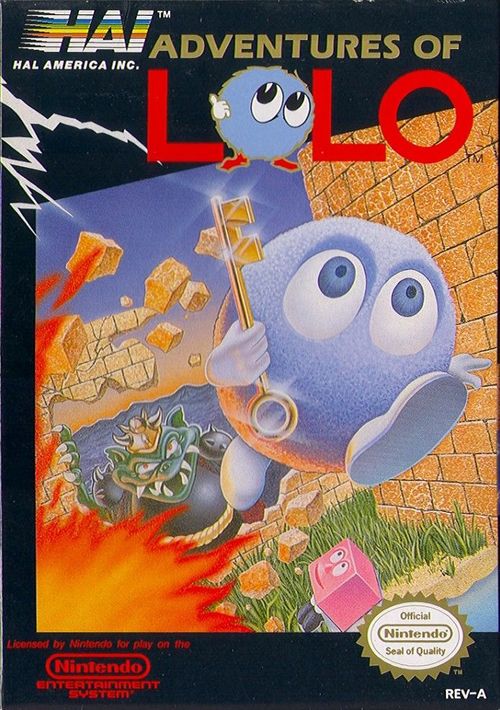 Cover for Adventures of Lolo.